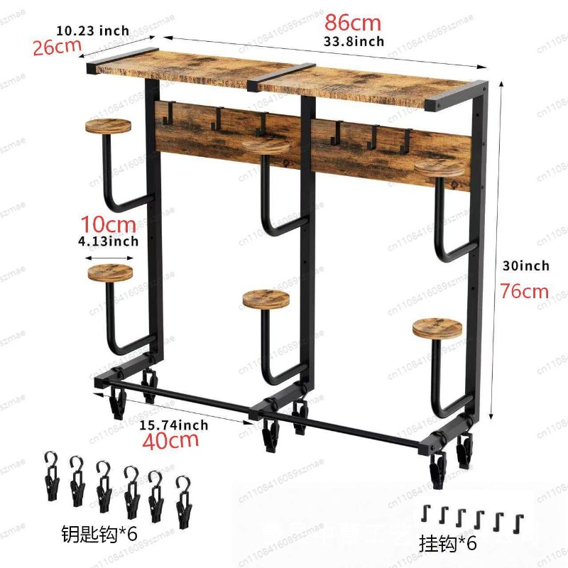 Motorcycle Gear Garage Storage - Настенная подставка для шлемов, многофункциональное хранилище