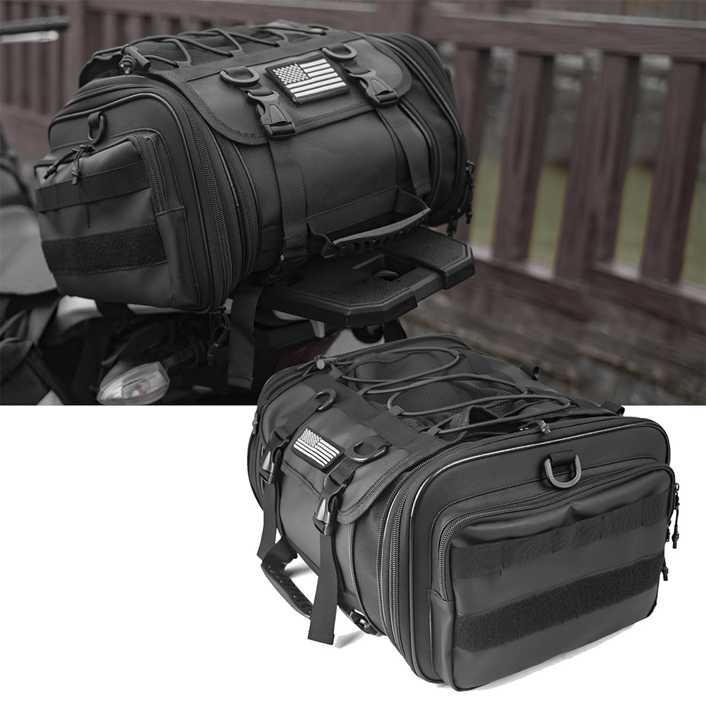 Motorcycle Gear Warehouse - Мотоциклетные аксессуары: расширяемая тактическая сумка на