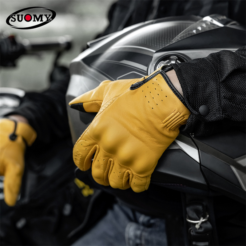 Не перфорированные желтые ретр – обзор и цена Motorcycle Gear Yellow