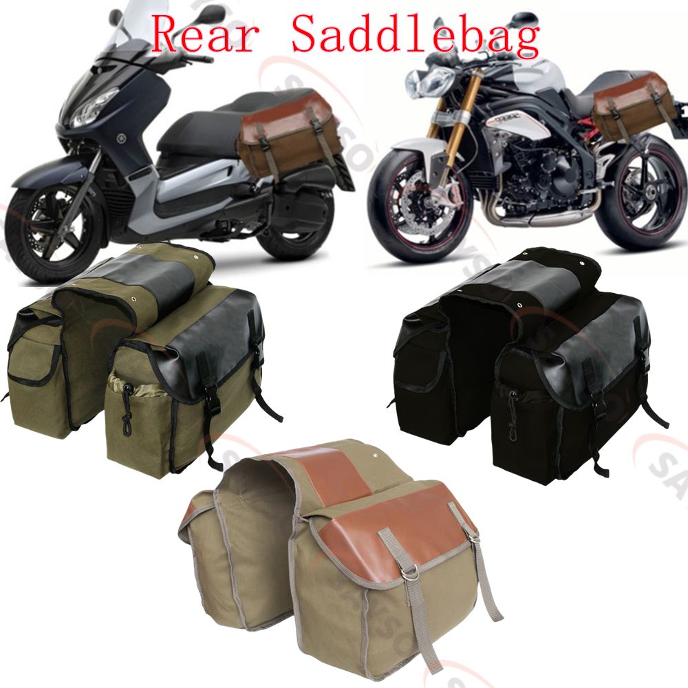 Холщовая кожаная задняя седель – обзор и цена Motorcycle Gear Warehouse