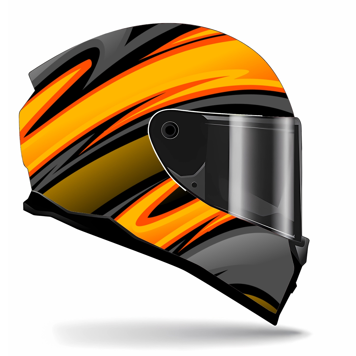 Абстрактная желтая изогнутая п – обзор и цена Motorcycle Gear Yellow