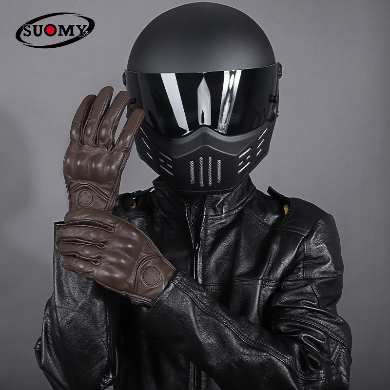 Мотоциклетные перчатки SUOMY и – обзор и цена Motorcycle Gear Yellow